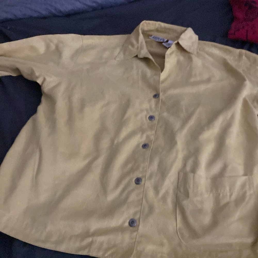 Chicos size o long sleeve dress shirt
